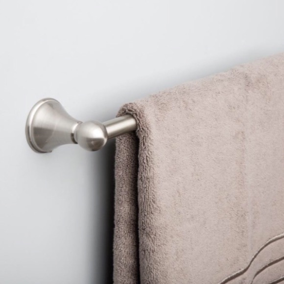 Style Selections Jakob 4-Piece Brushed Nickel Bathroom Hardware Set - Picture 5 of 6